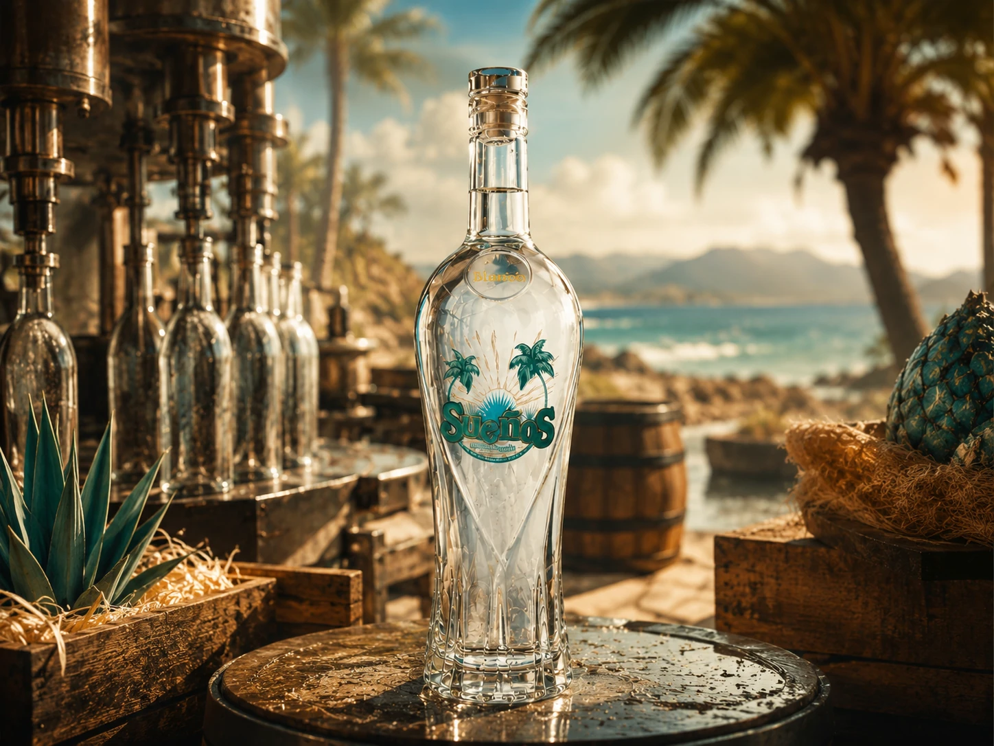 Bottling tequila